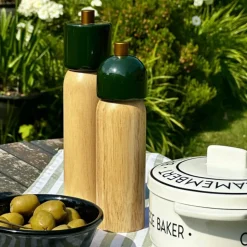 Sélectionné par Fleux Salière Poivrière - Vert/Or > Ustensiles De Cuisine