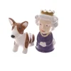 Sélectionné par Fleux Salière u0026 poivrière en Céramique - Queen and Corgi > Ustensiles De Cuisine