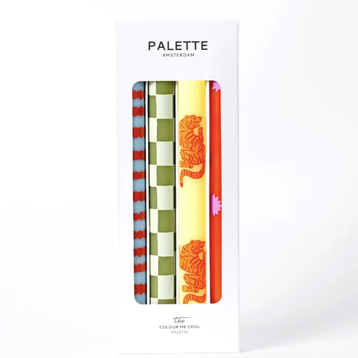 Sélectionné par Fleux Set de 4 Bougies - Colour Me Cool > Bougies, Bougeoirs Et Allumettes