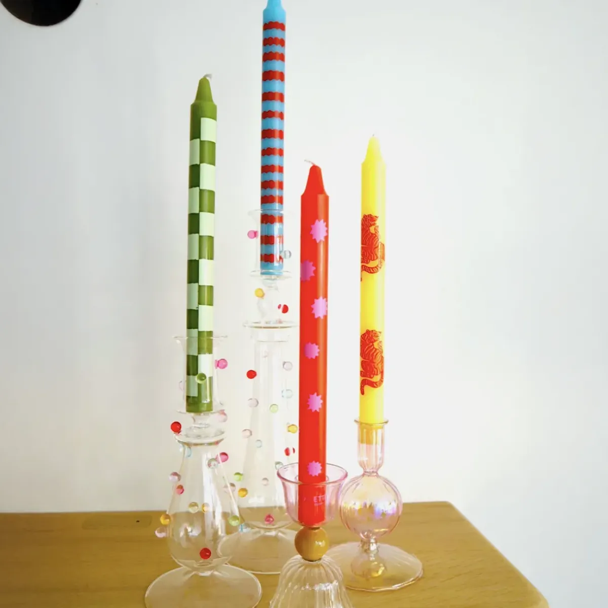 Sélectionné par Fleux Set de 4 Bougies - Colour Me Cool > Bougies, Bougeoirs Et Allumettes