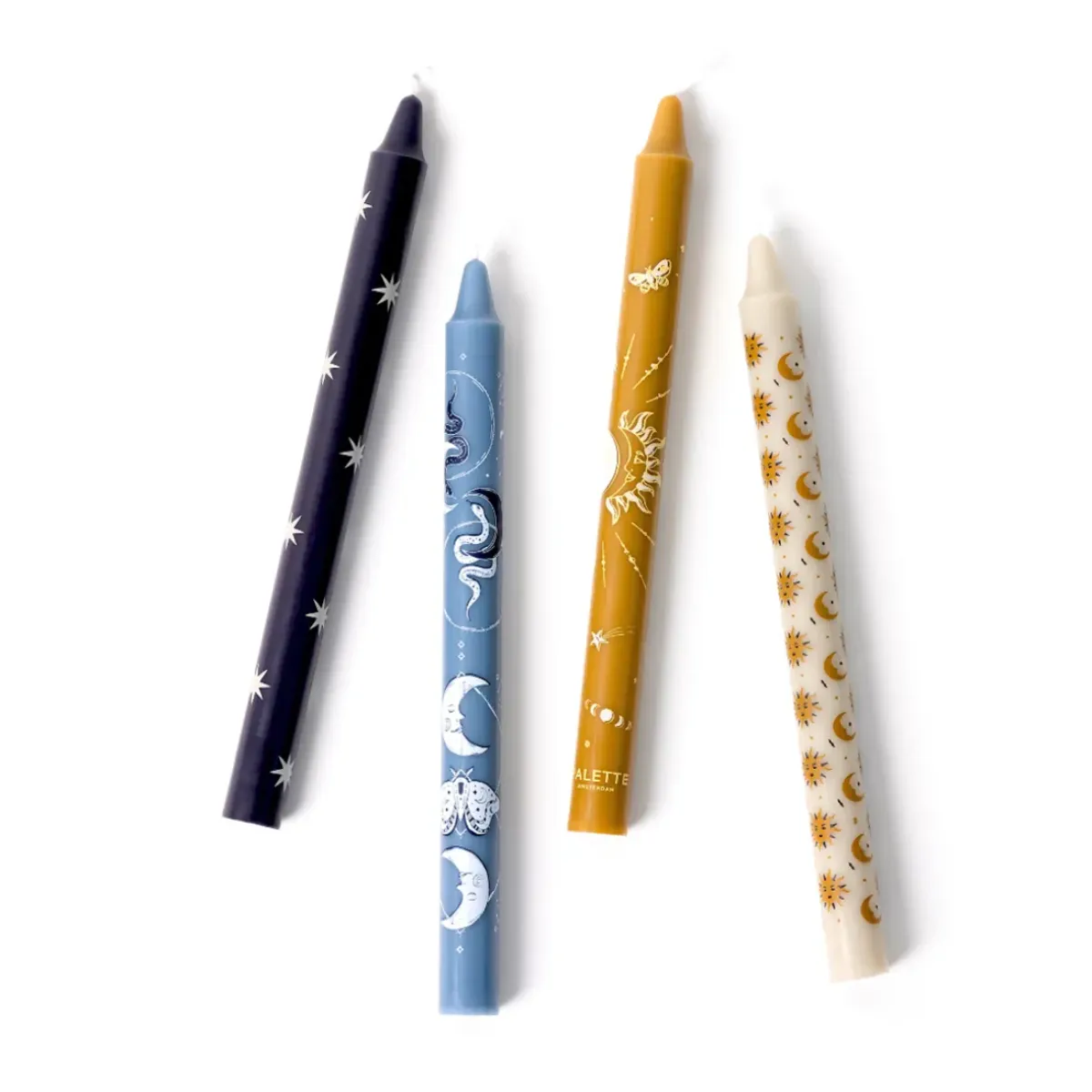 Sélectionné par Fleux Set de 4 Bougies - Modern Mystic > Bougies, Bougeoirs Et Allumettes