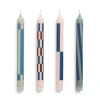 Hay Set de 4 Bougies Pattern - Pink u0026 Blues > Biologique|Bougies, Bougeoirs Et Allumettes