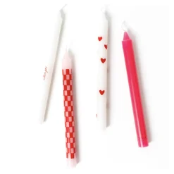 Sélectionné par Fleux Set de 4 Bougies - Perfect Match > Bougies, Bougeoirs Et Allumettes