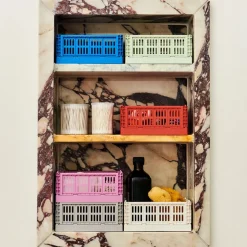 Hay Set de 2 Caisses Crate Mini > Recyclé|Petits Rangements