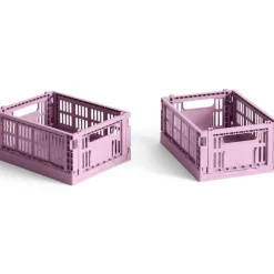 Hay Set de 2 Caisses Crate Mini > Recyclé|Petits Rangements