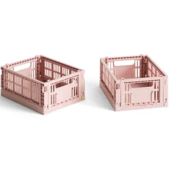 Hay Set de 2 Caisses Crate Mini > Recyclé|Petits Rangements