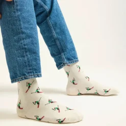 Sélectionné par Fleux Set de 3 chaussettes Skieur - Marine Vert - 43/45 > Femme Chaussettes|Chaussettes