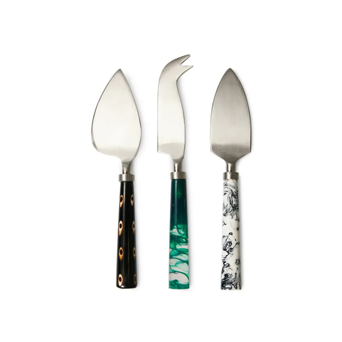 HK Living Set de 3 Couteaux à Fromage Coast > Assiettes & Couverts