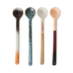 HK Living Set de 4 cuillères Breeze 70S - L > Assiettes & Couverts