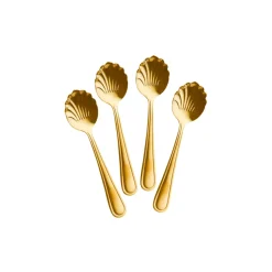 Rice Set de 4 cuillères à dessert en acier inoxydable > Assiettes & Couverts