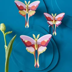 Studio Roof Set De 3 Décorations Murale Lilac Comet Butterflies > Enfant Décoration Enfants|Décorations Murales