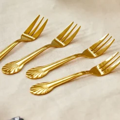 Rice Set de 4 fourchettes en acier inoxydable > Assiettes & Couverts