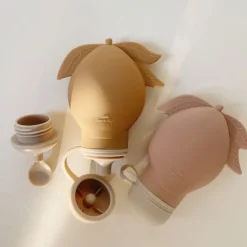 Konges Slojd Set de 2 Gourdes À Smoothie - Almond/Blush > Enfant Vaisselle Enfants|Vaisselle Enfant