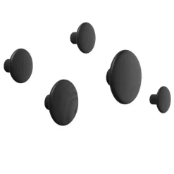Muuto Set de 5 patères The Dots > Porte-manteaux & Patères