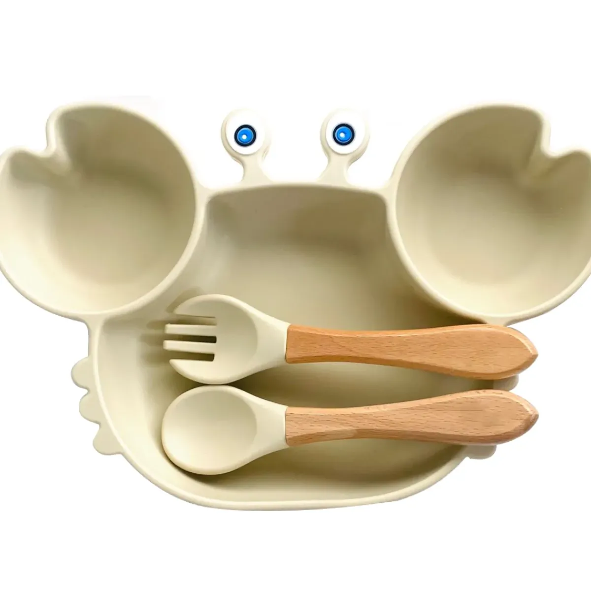 Sélectionné par Fleux Set de repas avec couvert Crabe > Enfant Vaisselle Enfants|Vaisselle Enfant