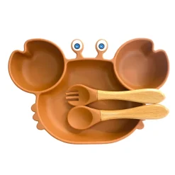 Sélectionné par Fleux Set de repas et couvert Crabe > Enfant Vaisselle Enfants|Vaisselle Enfant