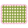 Fleux Set de table Biscotti à Carreaux - 38 cm x 48 cm - Kaki u0026 Rose > Sets De Table & Dessous De Verre