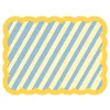 Fleux Set de table Biscotti à Rayures - 38 cm x 48 cm - Bleu u0026 Jaune > Sets De Table & Dessous De Verre