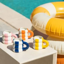 Sélectionné par Fleux Set de 4 tasses Bouée > Bougies, Bougeoirs Et Allumettes