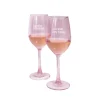 Sélectionné par Fleux Set de 2 verres - La vie en Rosé > Carafes & Verres