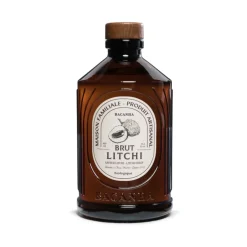 Bacanha Sirop Brut de Litchi Bio - 400ml > Épicerie