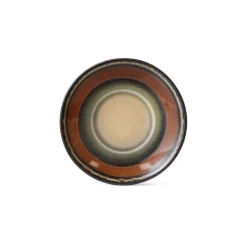 HK Living Soucoupe Dark Roast 70's en Céramique - 11.5 cm x 1.8 cm > Sets De Table & Dessous De Verre|Tasses & Mugs