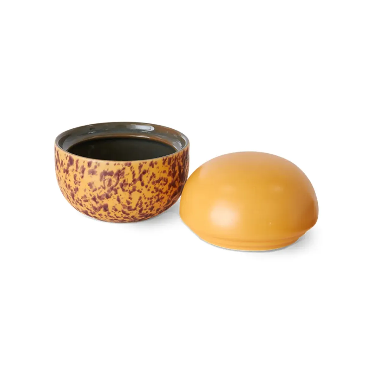 HK Living Sucrier Bay 70'S en Céramique - 8 cm > Ustensiles De Cuisine|Bols & Coupelles
