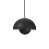 And Tradition Supension Flowerpot VP1 - Noir mat > Suspensions