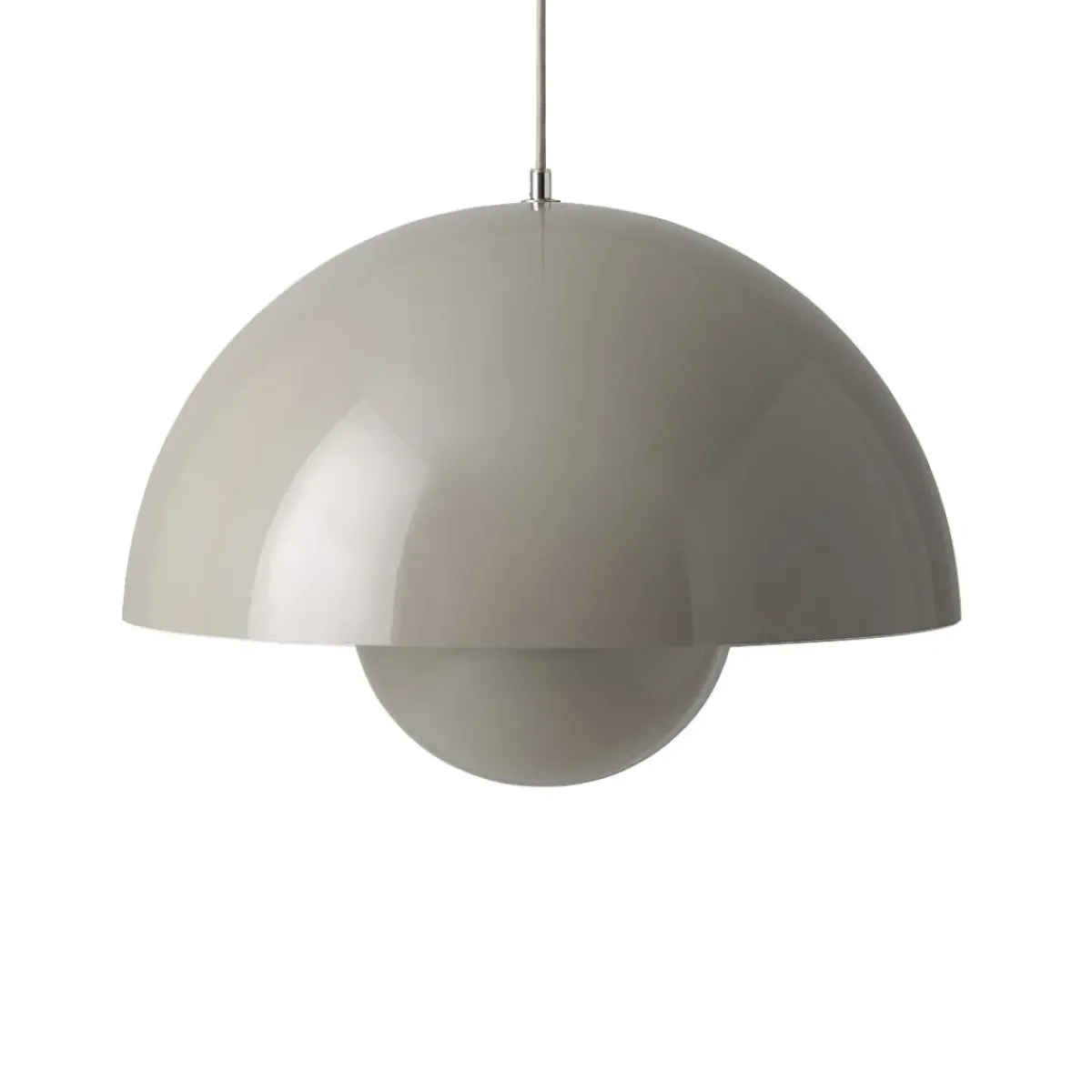And Tradition Suspension Big Flowerpot VP2 - Gris Beige > Suspensions