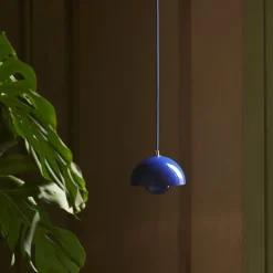 And Tradition Suspension Flowerpot VP1 - Bleu Cobalt > Suspensions
