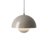 And Tradition Suspension Flowerpot VP1 by Verner Panton - Gris beige > Suspensions