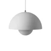 And Tradition Suspension Flowerpot VP7 - Gris mat > Suspensions|Suspensions