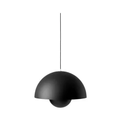 And Tradition Suspension Flowerpot VP2 Noir mat > Suspensions