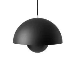 And Tradition Suspension Flowerpot VP7 - Noir mat > Suspensions|Suspensions