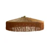 Honoré Suspension Parasol Franges - Ø 70 cm - Marron > Suspensions