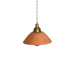 Enamoura Suspension Pitchoun en Terre Cuite Rouge > Fabriqué En France|Suspensions