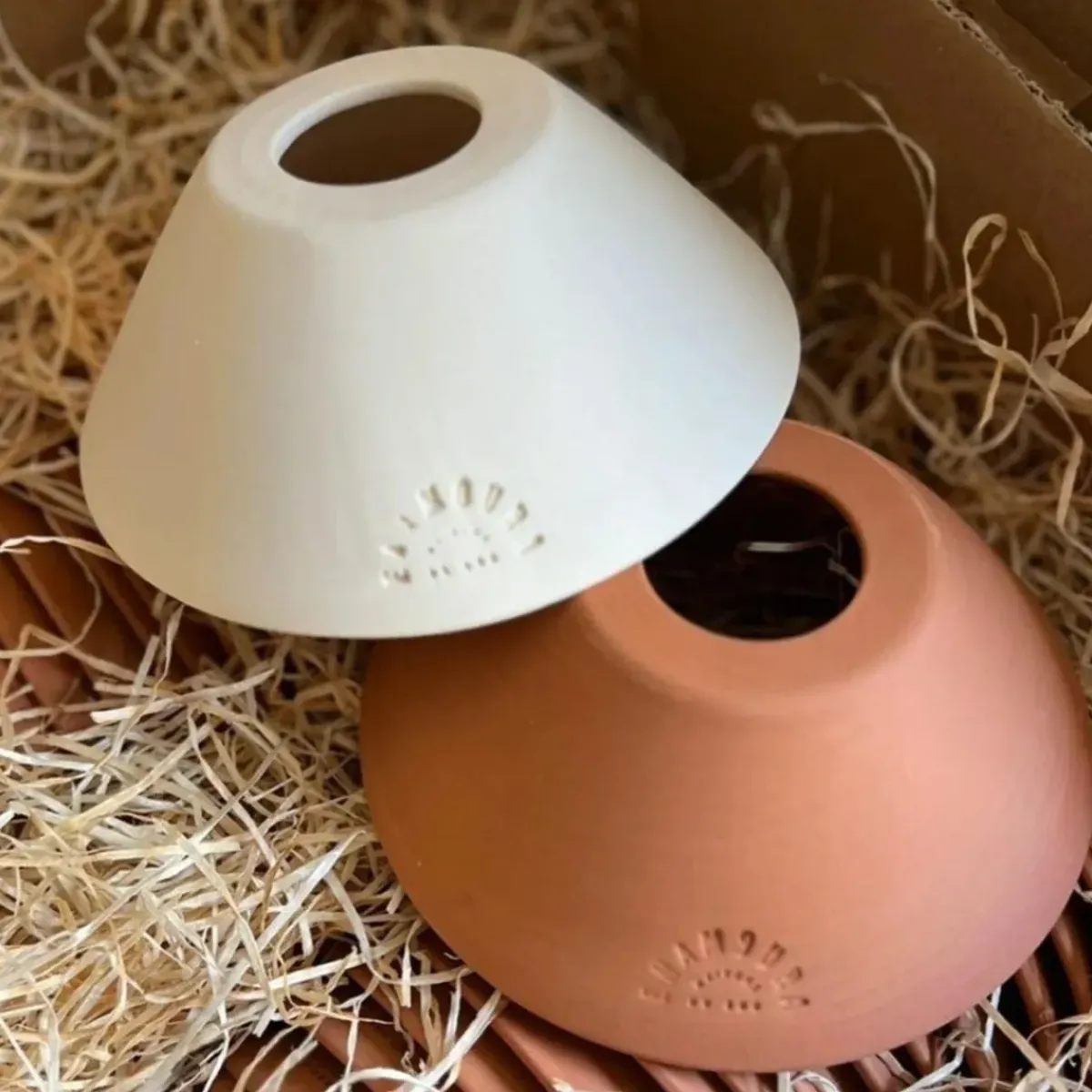 Enamoura Suspension Pitchoun en Terre Cuite Rouge > Fabriqué En France|Suspensions