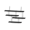 Studio Hausen Système d'Etagères Link Set 1 True Black > Fabriqué En Europe|Rangements