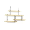 Studio Hausen Système d'Étagères Link Set 2 Frêne / Noir > Rangements|Etagères
