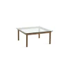 Hay Table basse Kofi Noyer Massif u0026 Verre Clair - l 80 x L 80 x h 36 cm > Tables Basses & D'appoint