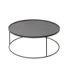 Ethnicraft Table basse pour Plateau rond en métal - Ø 93 cm > Tables Basses & D'appoint