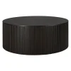 Ethnicraft Table basse ronde Roller Max en acajou - Marron > Tables Basses & D'appoint