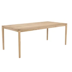Ethnicraft Table Bok en chêne - L 220 cm > Tables|Tables À Manger
