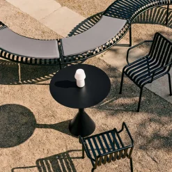 Hay Table Cone Palissade - Ø 90 x h 74 cm - Anthracite > Tables D'extérieur