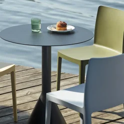 Hay Table Cone Palissade - Ø 90 x h 74 cm - Anthracite > Tables D'extérieur