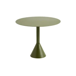 Hay Table Cone Palissade - Ø 90 x h 74 cm - Olive > Tables D'extérieur