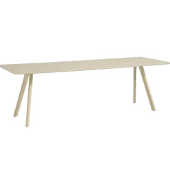 Hay Table CPH30 Chêne laqué mat u0026 Plateau Chêne - 250 x 90 x 74 cm > Fabriqué En Europe|Tables