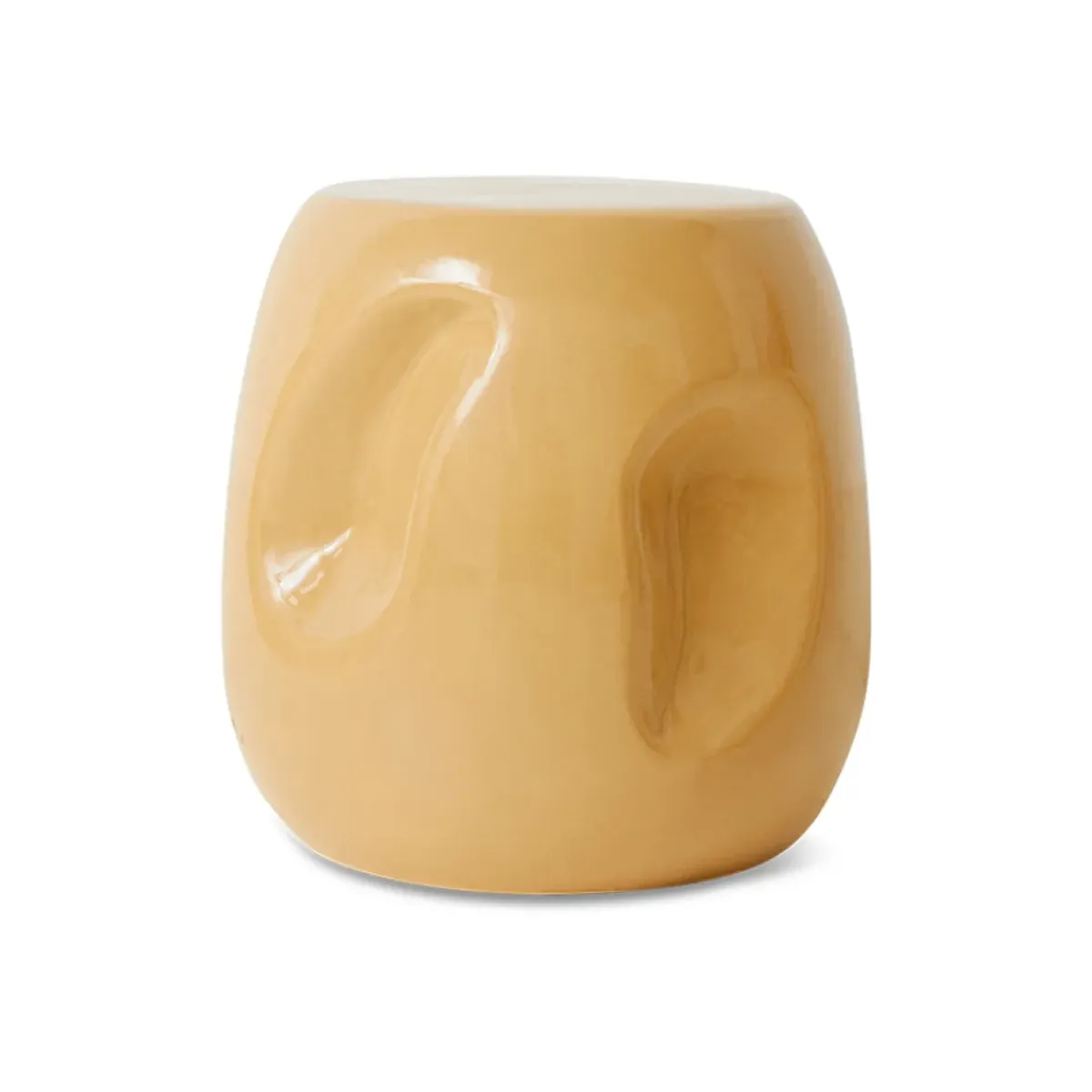 HK Living Table d'appoint Currents - Ø 38 cm - Sable > Tables Basses & D'appoint
