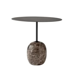 And Tradition Table d’appoint Lato LN9 - Marron > Tables Basses & D'appoint