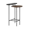 And Tradition Table d’appoint Palette JH26 Noyer > Tables Basses & D'appoint
